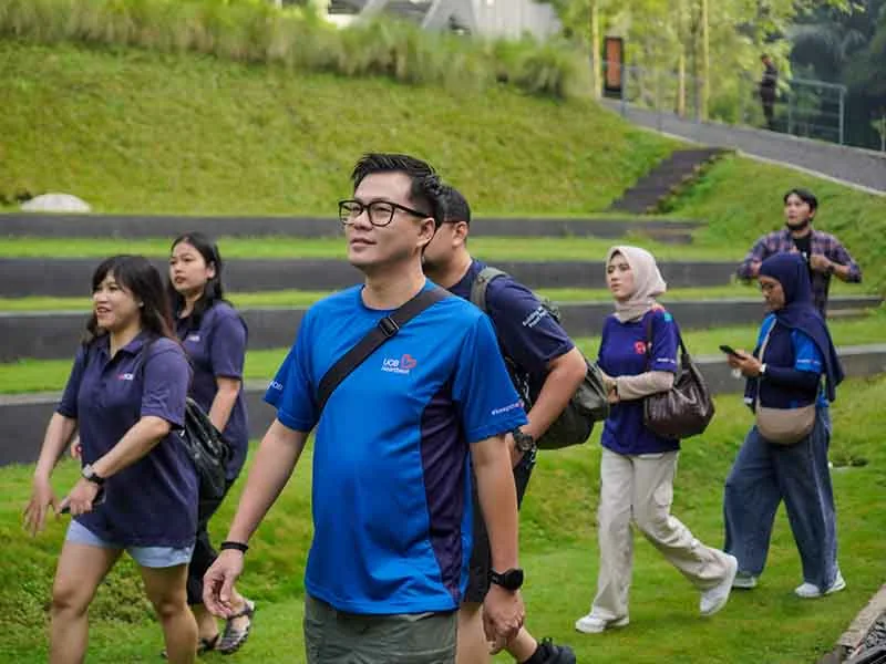 Dokumentasi asli kegiatan outbound Nebula Adventure nomor 3