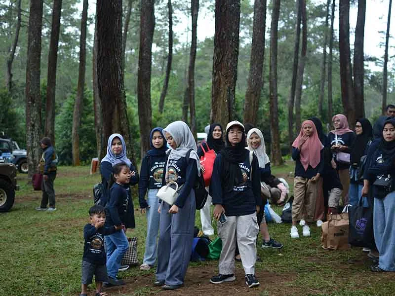 Dokumentasi asli kegiatan outbound Nebula Adventure nomor 6