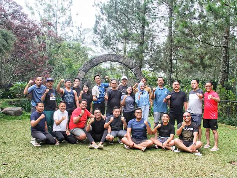 Dokumentasi asli kegiatan outbound Nebula Adventure nomor 10